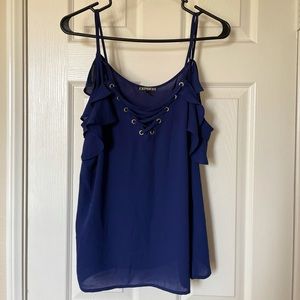EXPRESS Cute blue blouse